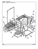 BODY Diagram and Parts List for A1100PRA-K  Admiral Range