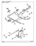 CONTROL SYSTEM Diagram and Parts List for A1100PRA  Admiral Range