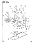 OVEN Diagram and Parts List for A9211XPB  Admiral Range