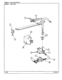 CONTROL SYSTEM Diagram and Parts List for A9211XPB  Admiral Range