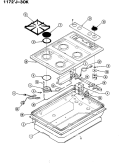 Part Location Diagram of 3801F205-45 Whirlpool USE WPL 74004957