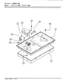 Part Location Diagram of WPW10131078 Whirlpool Range Lock Nut
