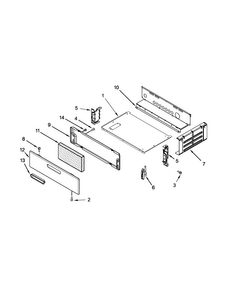 Part Location Diagram of W11706803 Whirlpool INSULATION