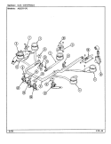 CONTROL SYSTEM Diagram and Parts List for A8321PW  Admiral Cooktop