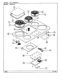 Part Location Diagram of 2002W040-30 Whirlpool MAIN TOP **NLA*