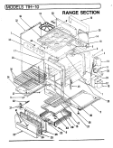 Part Location Diagram of 1G05602124 Whirlpool FRAME