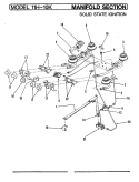 Part Location Diagram of 1G13403853 Whirlpool HANGER TOP BURNER