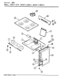 BODY Diagram and Parts List for SA31HW-10XS-R  Admiral Range