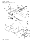 Part Location Diagram of 3412A004-70 Whirlpool UNIBURNER ASSEMBLY.
