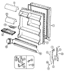 Part Location Diagram of 72342-4-WW Whirlpool PANEL