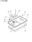 Part Location Diagram of 7431P016-60 Whirlpool DISCONTINUED