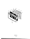 DOOR Diagram and Parts List for 687AF-CKVW  Admiral Range