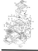 BODY Diagram and Parts List for 687AF-CKVW  Admiral Range