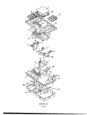 TOP ASSEMBLY Diagram and Parts List for 1171WF-36GK  Admiral Cooktop