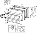 Part Location Diagram of 66982-27 Whirlpool NLAINSERT, NAMEPLATE