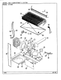 UNIT COMPARTMENT & SYSTEM Diagram and Parts List for NT194MW  Norge Refrigerator