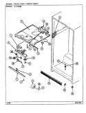 FRESH FOOD COMPARTMENT Diagram and Parts List for NT156MW DC05B Admiral Refrigerator