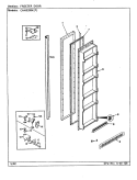 Part Location Diagram of 53709-28 Whirlpool Upper Hinge - DISCONTINUED