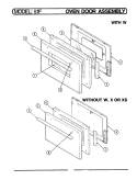 Part Location Diagram of 2402W126-23 Whirlpool LINING ASSEMBLY, WD DR