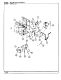INTERNAL CONTROLS Diagram and Parts List for MN46G-14T  Norge Microwave