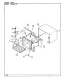 BASE Diagram and Parts List for MN46G-14T  Norge Microwave