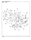 BASE & CAVITY Diagram and Parts List for MN15E-5  Norge Microwave