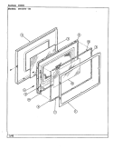 Part Location Diagram of 04021529 Whirlpool PLATE, DOOR CHOKE ASSEMBLY