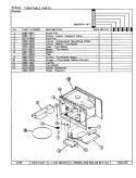 TURNTABLE Diagram and Parts List for MN15FN-14T  Norge Microwave