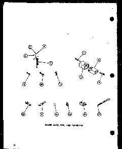 Section 4 Diagram and Parts List for LW1502 P7762132W W Amana Washer