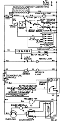 WIRING INFORMATION Diagram and Parts List for RSWA278AAM  Admiral Refrigerator