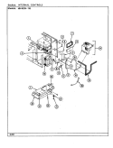 INTERNAL CONTROLS Diagram and Parts List for MN46GN-14T  Norge Microwave