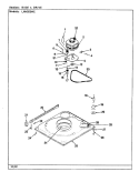 BASE & DRIVE (REV. A - D) (WHT) Diagram and Parts List for LWM205WC  Amana Washer