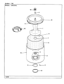 TUB (REV. A - D) (ALM) Diagram and Parts List for LWM205AC  Amana Washer