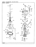 TRANS. & REL. PARTS (REV. A - D) (ALM) Diagram and Parts List for LWM205AC  Amana Washer