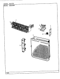 HEATER (REV. A - B) (WHT) Diagram and Parts List for DEM205WC  Norge Dryer