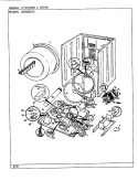 CYLINDER & DRIVE (ALM) (REV. A - B) Diagram and Parts List for DEM205AC  Norge Dryer