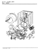 CYLINDER & DRIVE (REV.A - D) Diagram and Parts List for DEM202WC  Norge Dryer