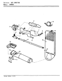 GAS CARRYING (REV. A - D) Diagram and Parts List for DGM202A  Norge Dryer