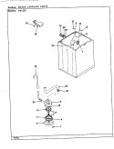 WATER CARRYING (REV. G - L) Diagram and Parts List for LWL253H  Amana Washer