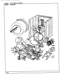 CYLINDER & DRIVE (ALM) (REV. A - D) Diagram and Parts List for DGM205A  Norge Dryer