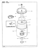 TUB (REV. A) Diagram and Parts List for LWM201H  Amana Washer