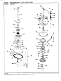 TRANSMISSION & RELATED PARTS (REV. A) Diagram and Parts List for LWM201H  Amana Washer