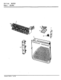 HEATER (REV. A - C) Diagram and Parts List for DEL202W  Norge Dryer