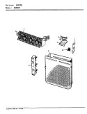 HEATER (REV. A - C) Diagram and Parts List for DEM204H  Norge Dryer