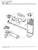GAS CARRYING (REV. A - D) Diagram and Parts List for DGM204W  Norge Dryer