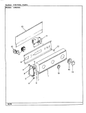 CONTROL PANEL (REV. E - J) Diagram and Parts List for LWM202AC  Amana Washer