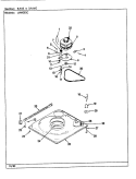 BASE & DRIVE (REV. K) Diagram and Parts List for LWM202AC  Amana Washer