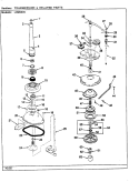 TRANSMISSION & RELATED PARTS (REV. K) Diagram and Parts List for LWM202AC  Amana Washer