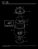 TUB (REV. A - D) Diagram and Parts List for LWM202  Amana Washer