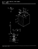 WATER CARRYING & PUMP ASSY. (REV. A - D) Diagram and Parts List for LWM202  Amana Washer